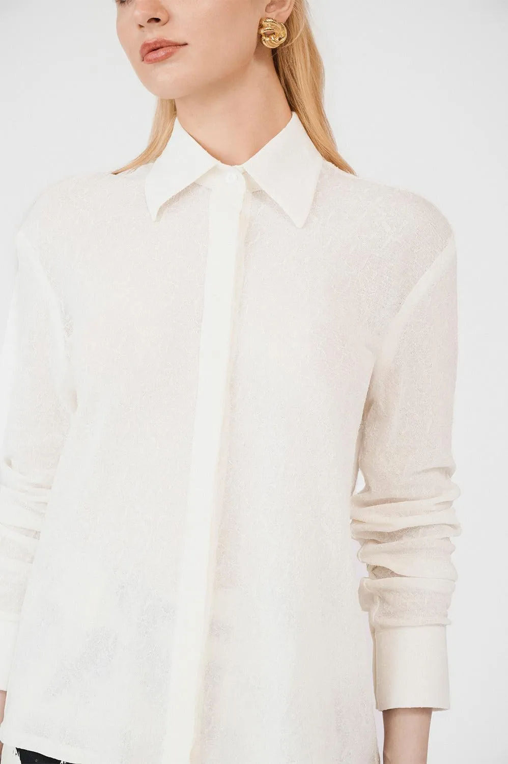 Bella Straight Drop Shoulder Knit Shirt