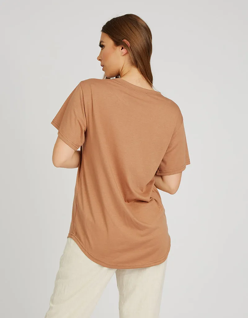COCO Rhinestone Jersey Tee