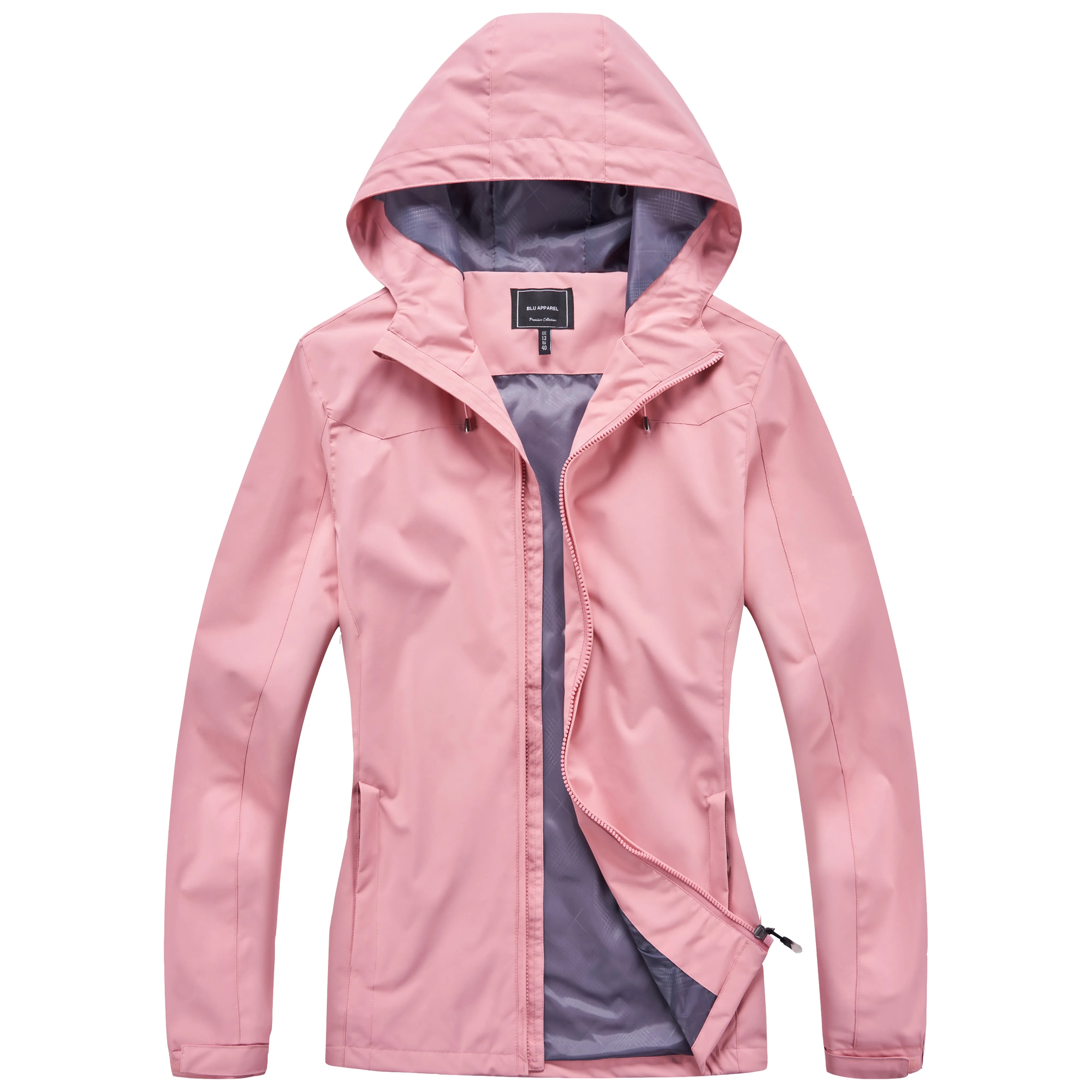 Ladies Waterproof Rain Jacket - Beige