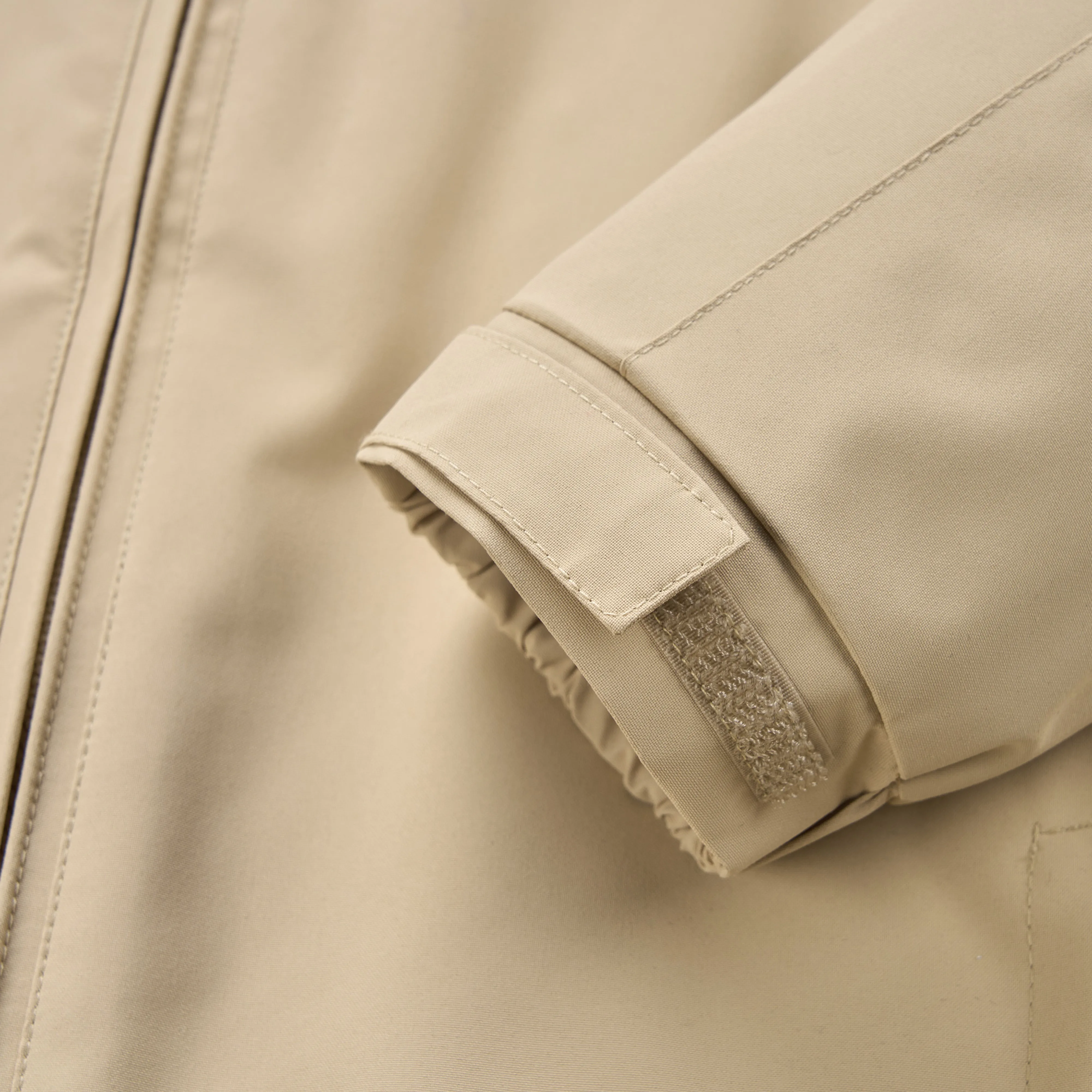 Ladies Waterproof Rain Jacket - Beige