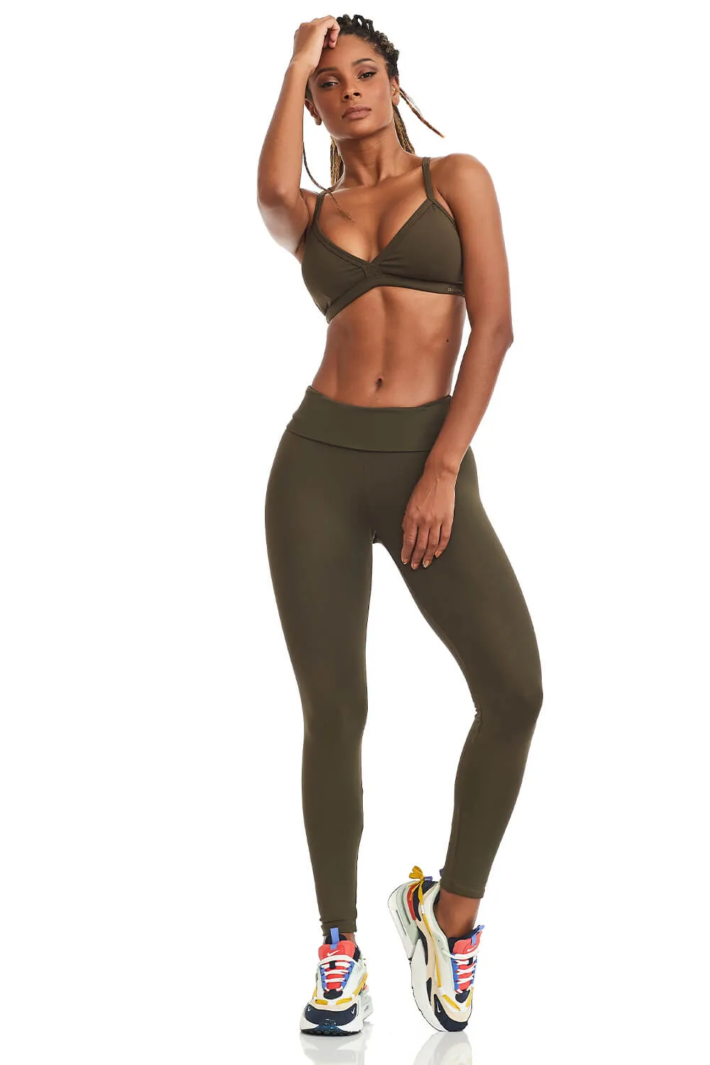 Leggings NZ Classic High Waistband - Caju Brasil