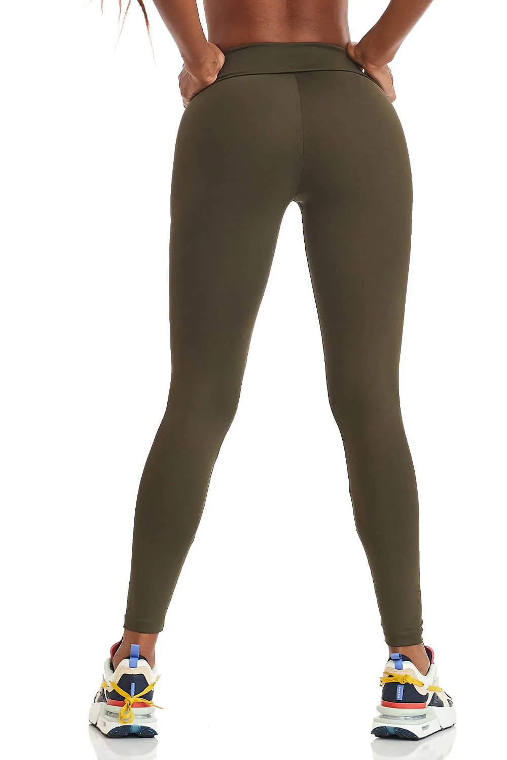 Leggings NZ Classic High Waistband - Caju Brasil