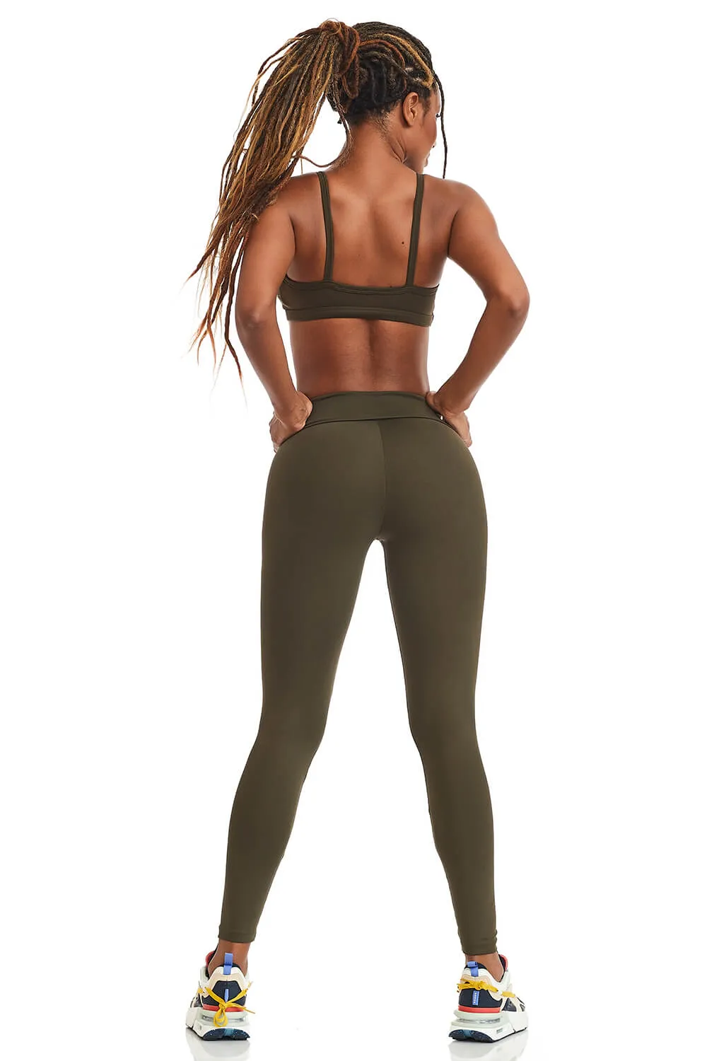 Leggings NZ Classic High Waistband - Caju Brasil