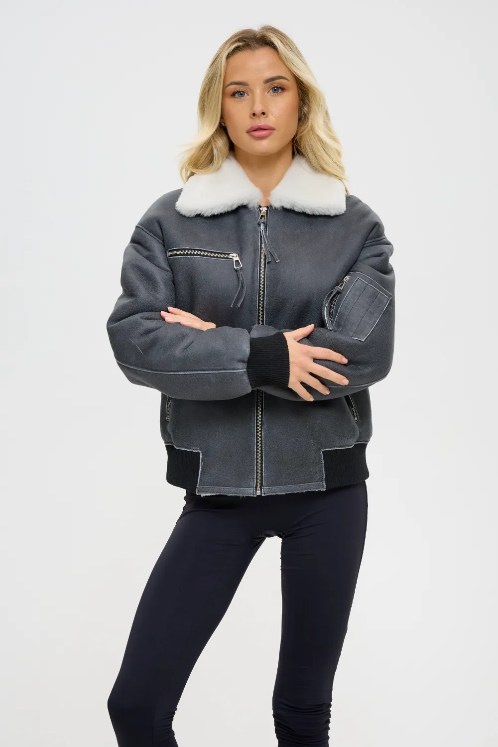 Luna Sheepskin B-3 Jacket