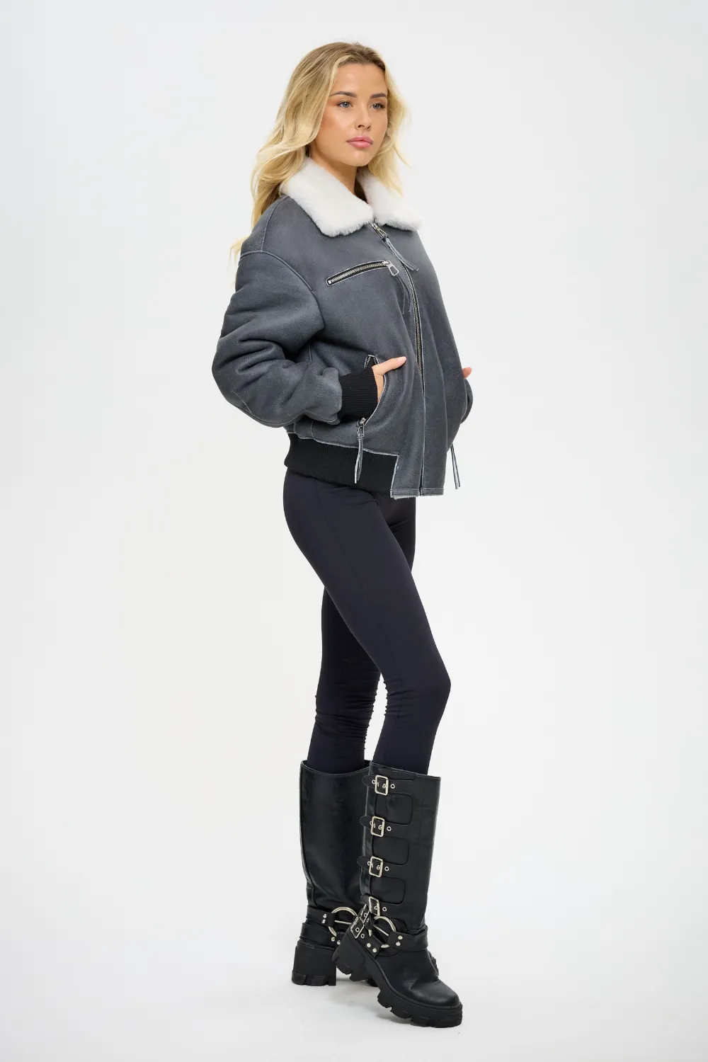 Luna Sheepskin B-3 Jacket