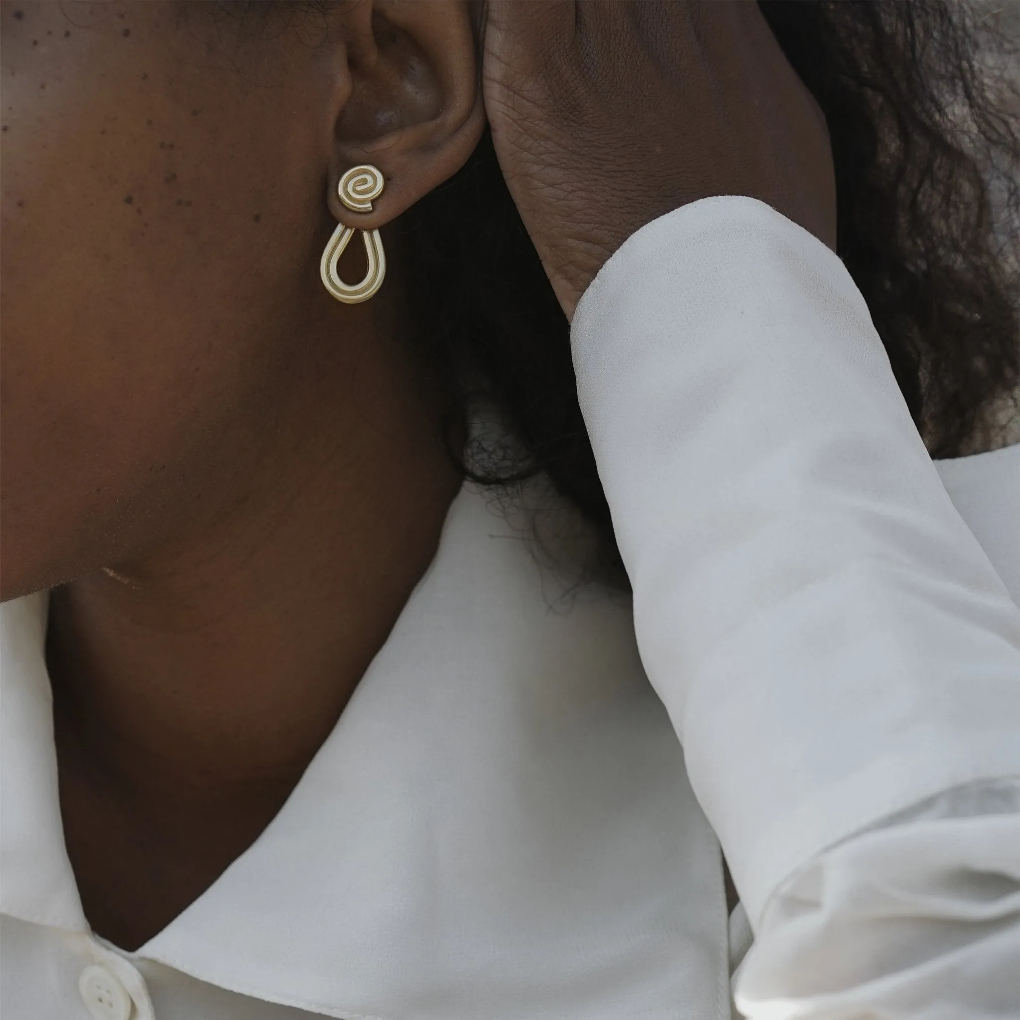 Natalie Joy Spiral Ear Jacket