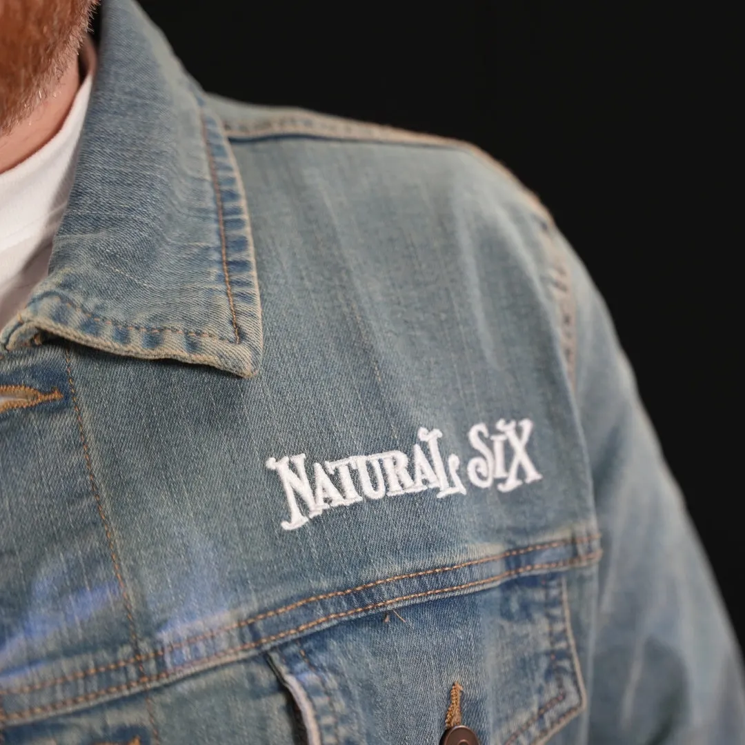 Natural Six Embroidered Denim Jacket –  LIMITED RUN