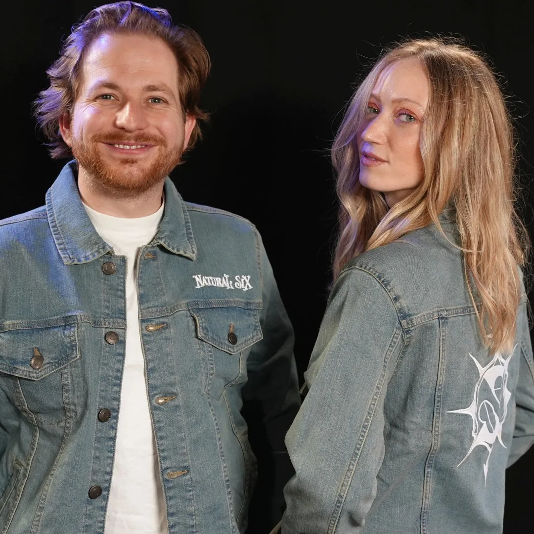 Natural Six Embroidered Denim Jacket –  LIMITED RUN
