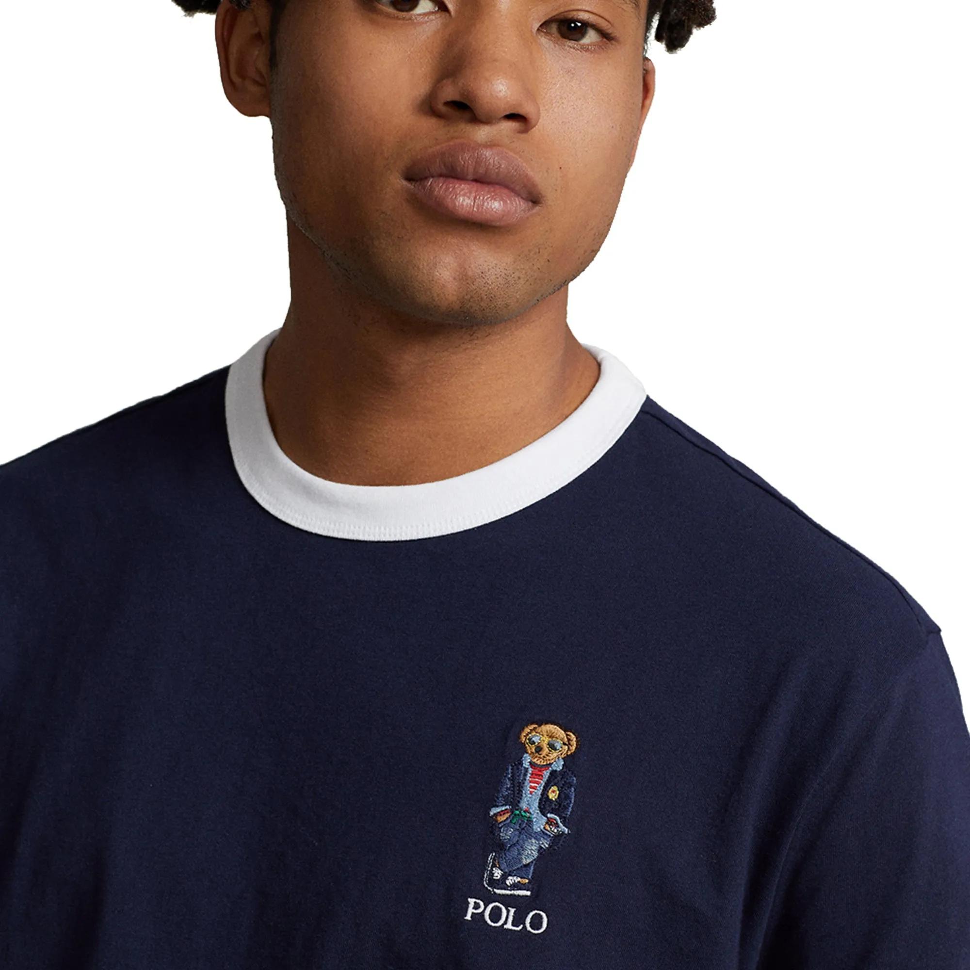 Polo Ralph Lauren Men's Classic Fit Novelty Cruise Bear Color Blocked T-Shirt 710913620001