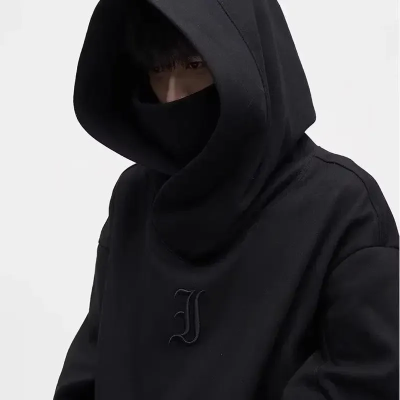 UrbanNinja Autumn Hoodie: Autumn Ninja Turtleneck Streetwear Hoodie