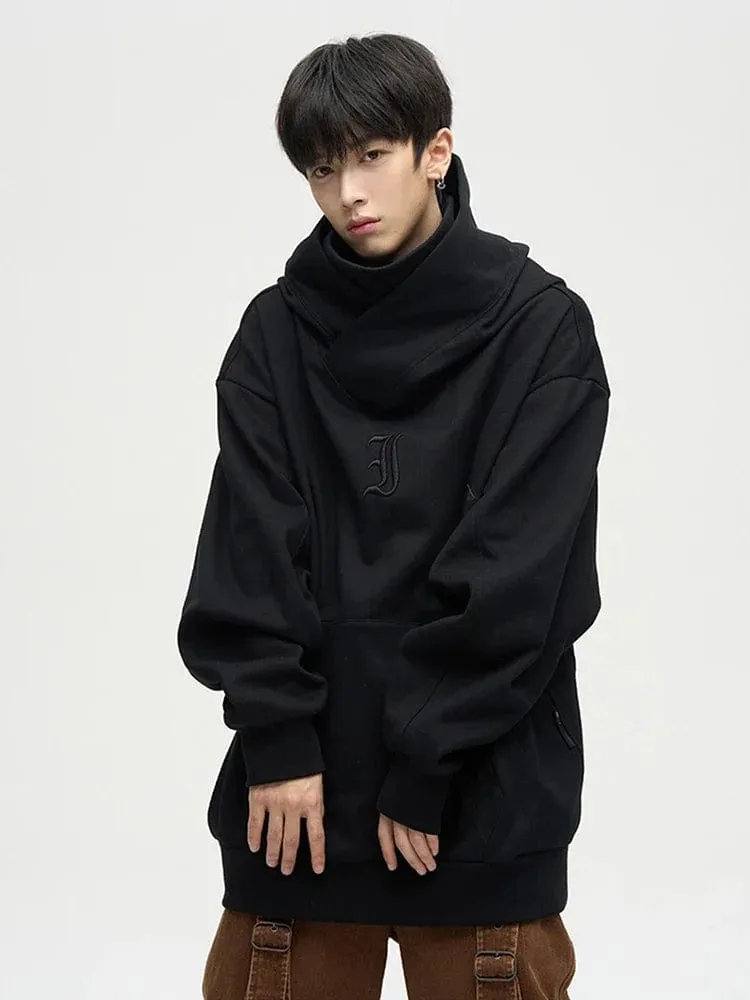 UrbanNinja Autumn Hoodie: Autumn Ninja Turtleneck Streetwear Hoodie